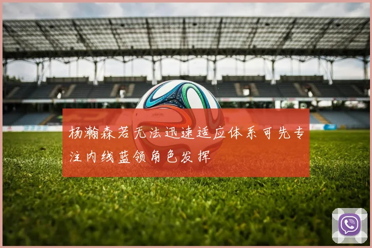 杨瀚森若无法迅速适应体系可先专注内线蓝领角色发挥